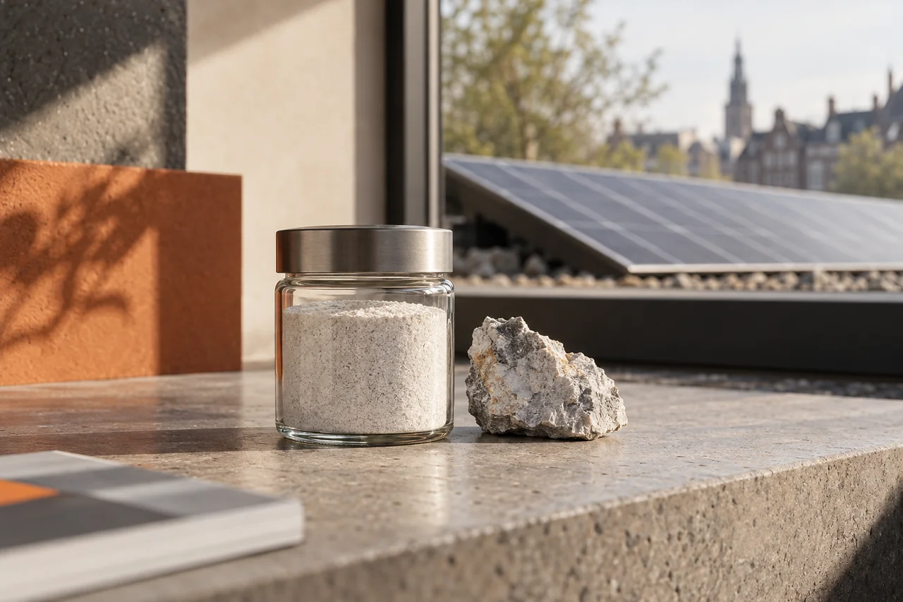 Mineral coatings and protective layers for roof projects.